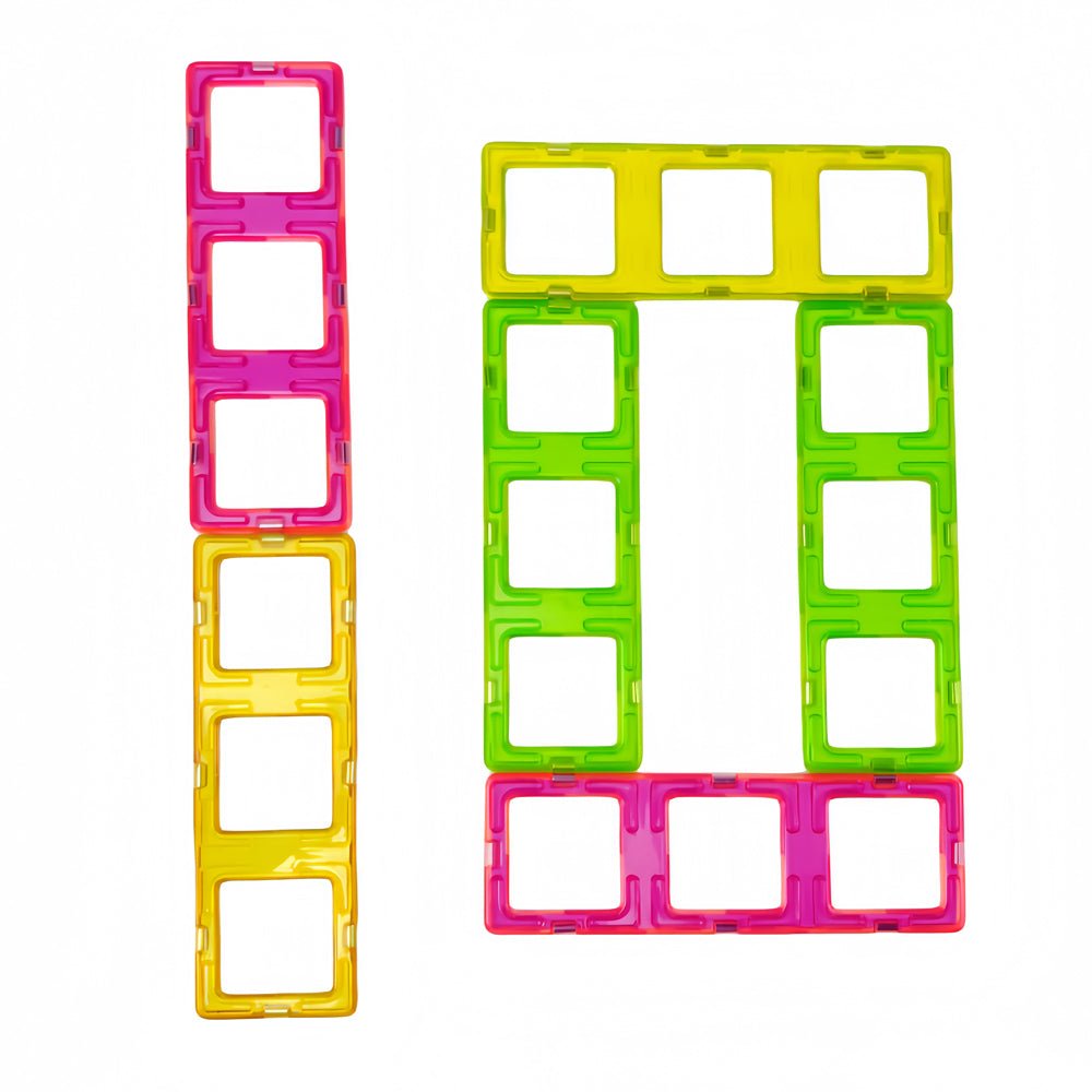 Condis Magnetische Bausteine Erweiterungsset Super Rechteck 6 Stück - Condistoys