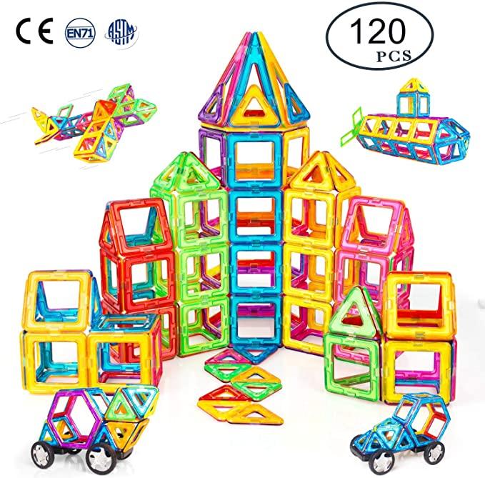 Condis 120Pcs Magnetic Building Blocks Set - Condistoys